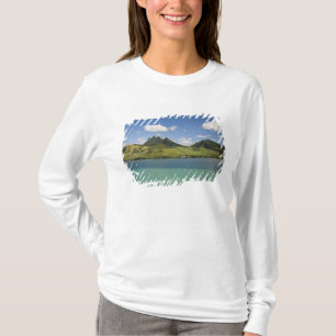 Camiseta Vista aérea de Lion Mountain, sudeste