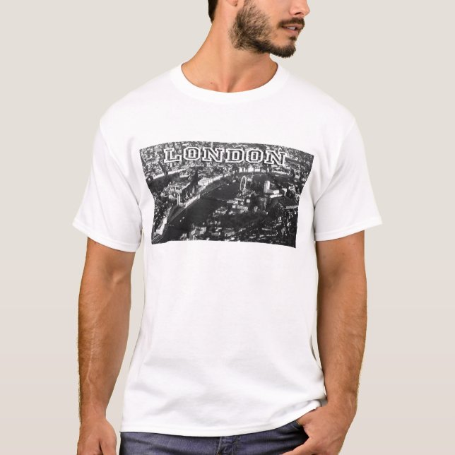 Camiseta Vista aérea de Londres (Anverso)
