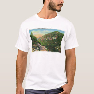 Camiseta Vista aérea de los argumentos de la cala de los