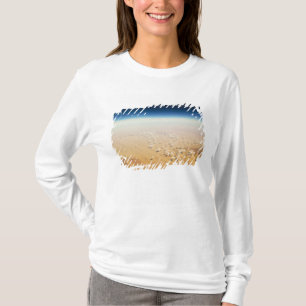 Camiseta Vista aérea de un desierto