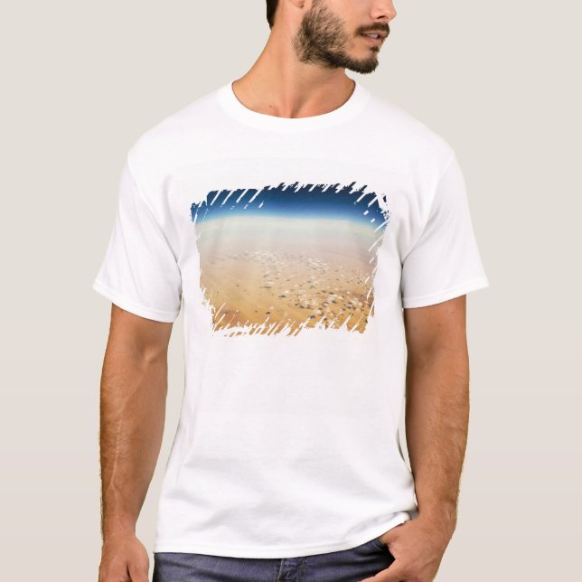 Camiseta Vista aérea de un desierto (Anverso)