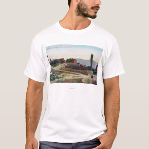 Camiseta Vista aérea del Anaconda y de las minas de