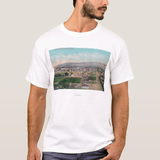 Camiseta Vista aérea del CityPocatello, identificación