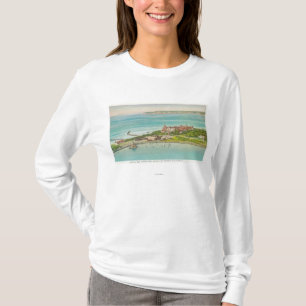 Camiseta Vista aérea del del Coronado del hotel