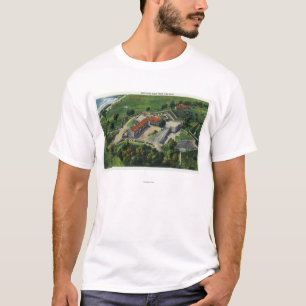 Camiseta Vista aérea del este de los argumentos del fuerte