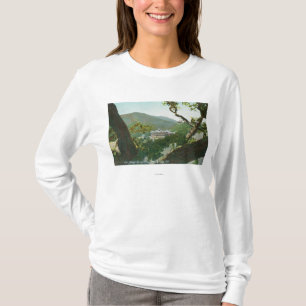 Camiseta Vista aérea del hotel médico de las primaveras d