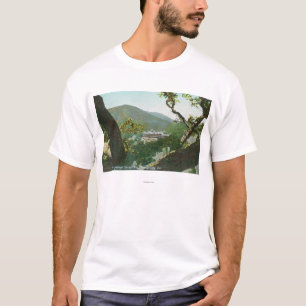 Camiseta Vista aérea del hotel médico de las primaveras d