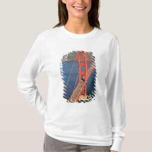 Camiseta Vista aérea del puente Golden Gate en la