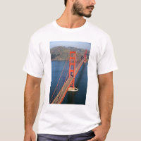 Vista aérea del puente Golden Gate en la