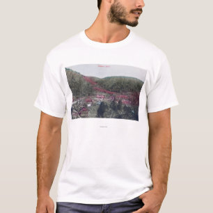 Camiseta Vista aérea del TownColoma, CA