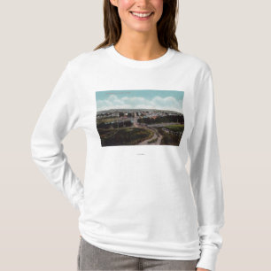 Camiseta Vista aérea del TownDallas, O