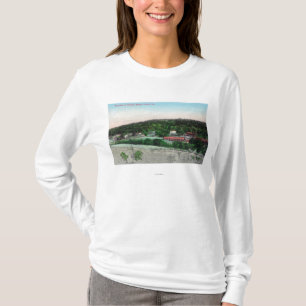 Camiseta Vista aérea del TownKnowles, CA