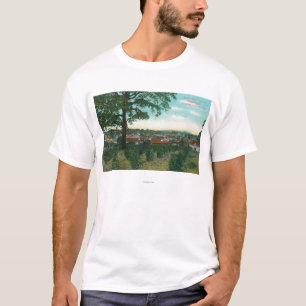 Camiseta Vista aérea del TownSebastopol, CA