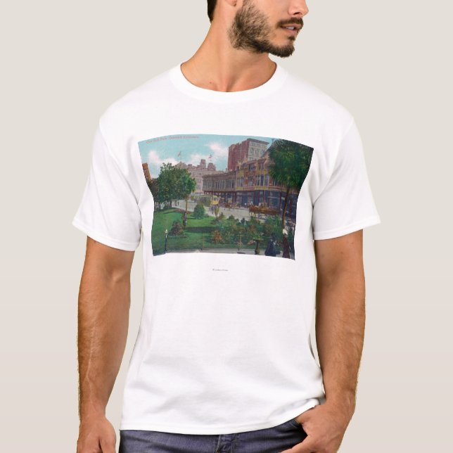 Camiseta Vista ayuntamiento ParkOakland, CA (Anverso)