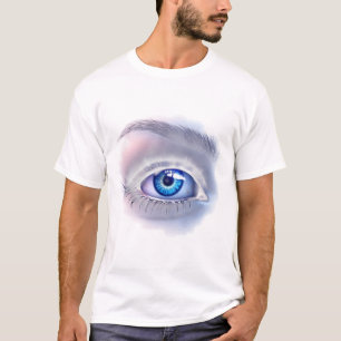 Camiseta Vista azul Vivid