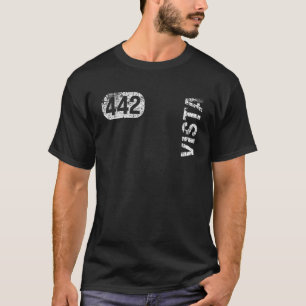 Camiseta Vista California 442 Area Code Vintage Retro