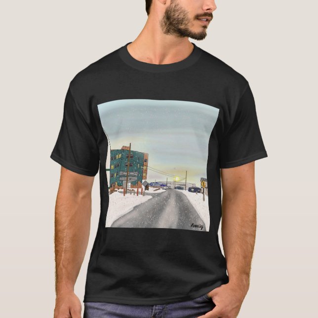 Camiseta Vista calle Iqaluit (Anverso)