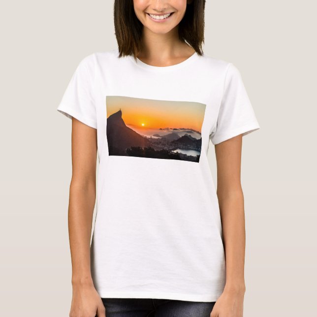 Camiseta Vista Chinesa, Río de Janeiro, el Brasil (Anverso)