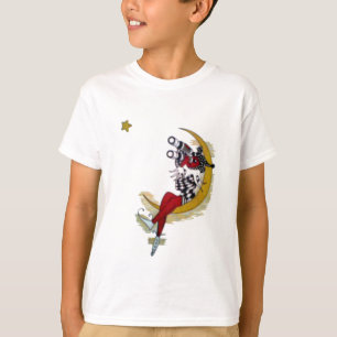 Camiseta Vista cósmica: El elfo en la aventura lunar