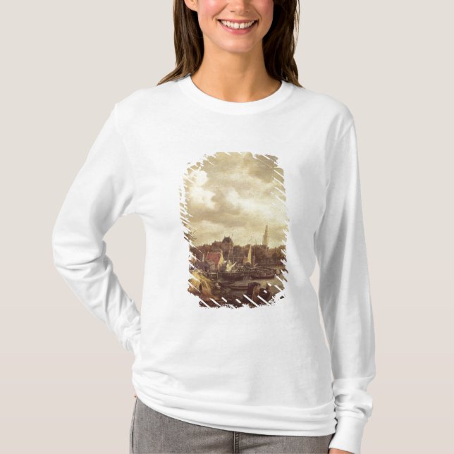 Camiseta Vista de Amsterdam (Anverso)