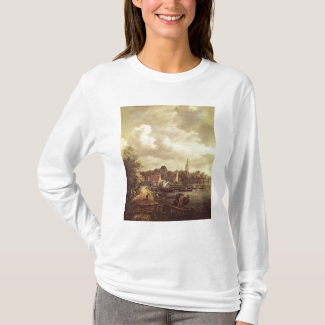 Camiseta Vista de Amsterdam (Anverso)