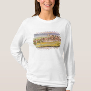 Camiseta Vista de Bourges y de la universidad