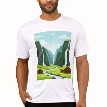 Vista de cascada