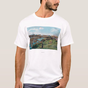 Camiseta Vista de Chena Slough de la ciudad
