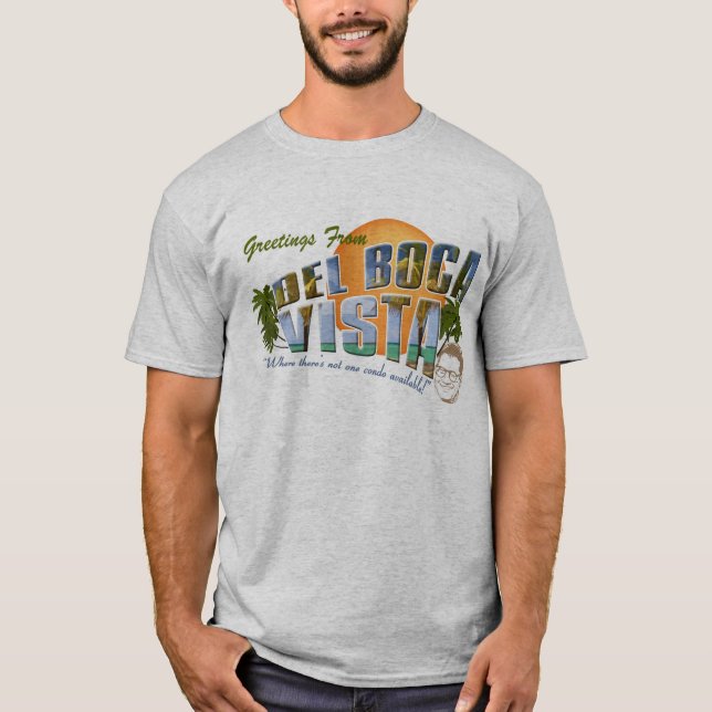 Camiseta Vista de Del boca (Anverso)