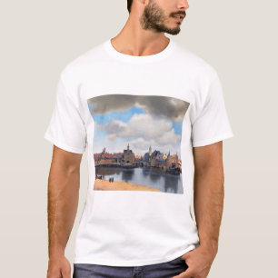 Camiseta Vista de Delft, Johannes Vermeer, 1659-1660