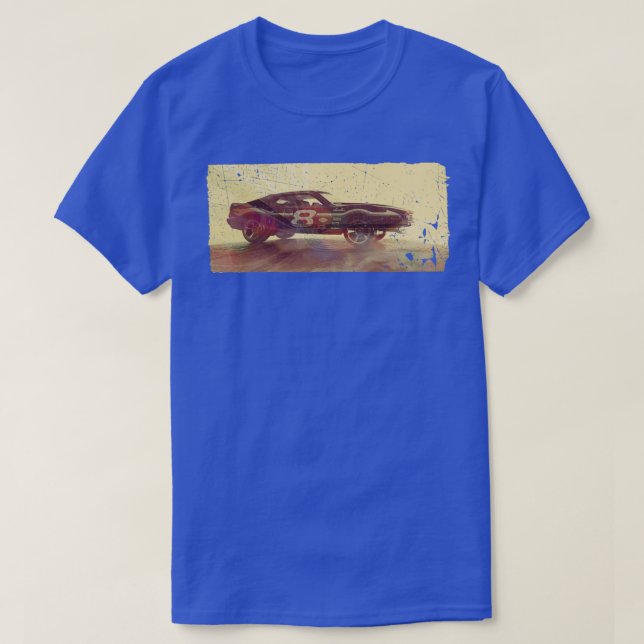 Camiseta Vista de época AMC Javelin TransAm Pony Car (Diseño del anverso)