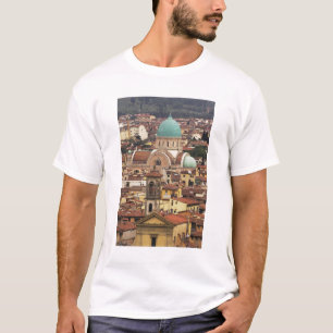 Camiseta Vista de Florencia, Italia desde Piazza