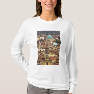 Camiseta Vista de Florencia, Italia desde Piazza