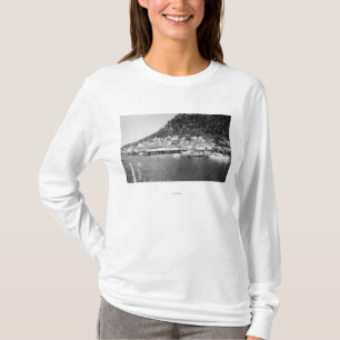 Camiseta Vista de Ketchikan, fotografía de la costa de