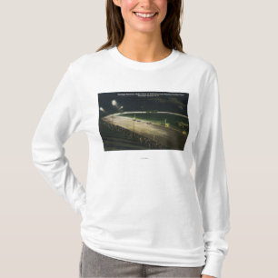 Camiseta Vista de la alcantarilla en la noche