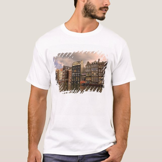Camiseta Vista de la arquitectura única y gavilada (Anverso)