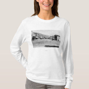 Camiseta Vista de la avenida de la cabaña