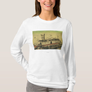 Camiseta Vista de la barca de Klondike