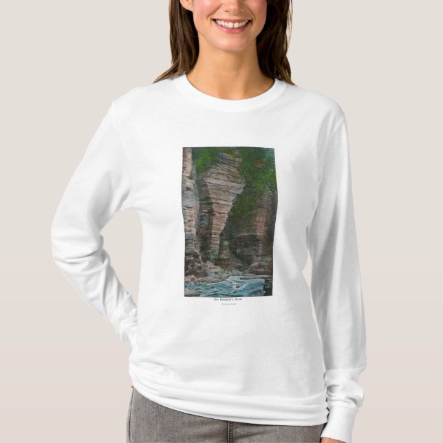 Camiseta Vista de la cabeza del elefante (Anverso)