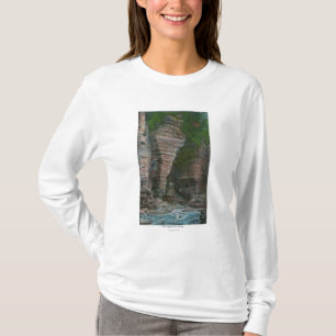 Camiseta Vista de la cabeza del elefante