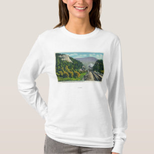 Camiseta Vista de la cabeza y de la muesca Entranc del