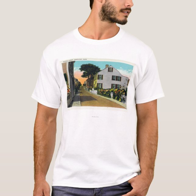 Camiseta Vista de la calle del membrillo (Anverso)
