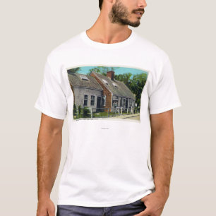 Camiseta Vista de la casa más vieja de la ciudad