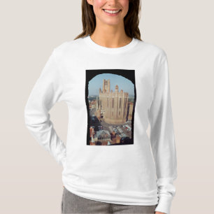 Camiseta Vista de la catedral de Sainte-Cecile
