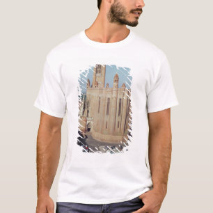 Camiseta Vista de la catedral de Sainte-Cecile