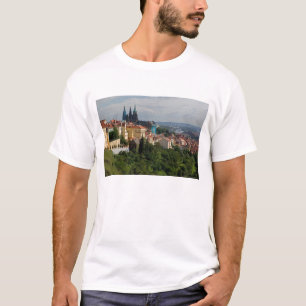 Camiseta Vista de la Catedral de San Vito, Praga, Checa