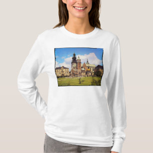 Camiseta Vista de la catedral de Wawel