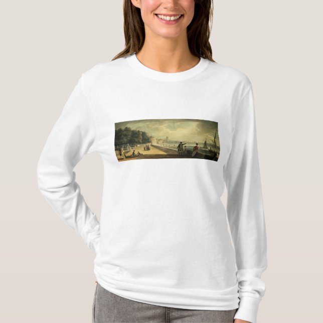 Camiseta Vista de la ciudad (Anverso)
