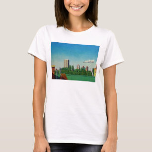 Camiseta Vista de la ciudad de enlatado