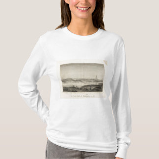 Camiseta Vista de la ciudad de Washington en 1800